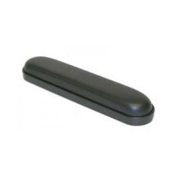 9 Inch Desk Length Wheelchair  Padded Armrests Black (Pair)